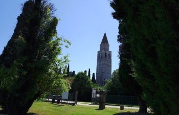 Vue du campanile Aquileia