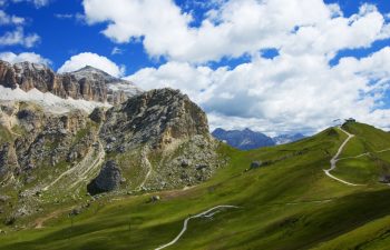 vue sur les Dolomites