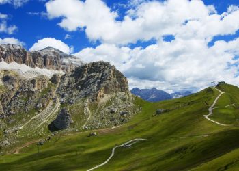 vue sur les Dolomites